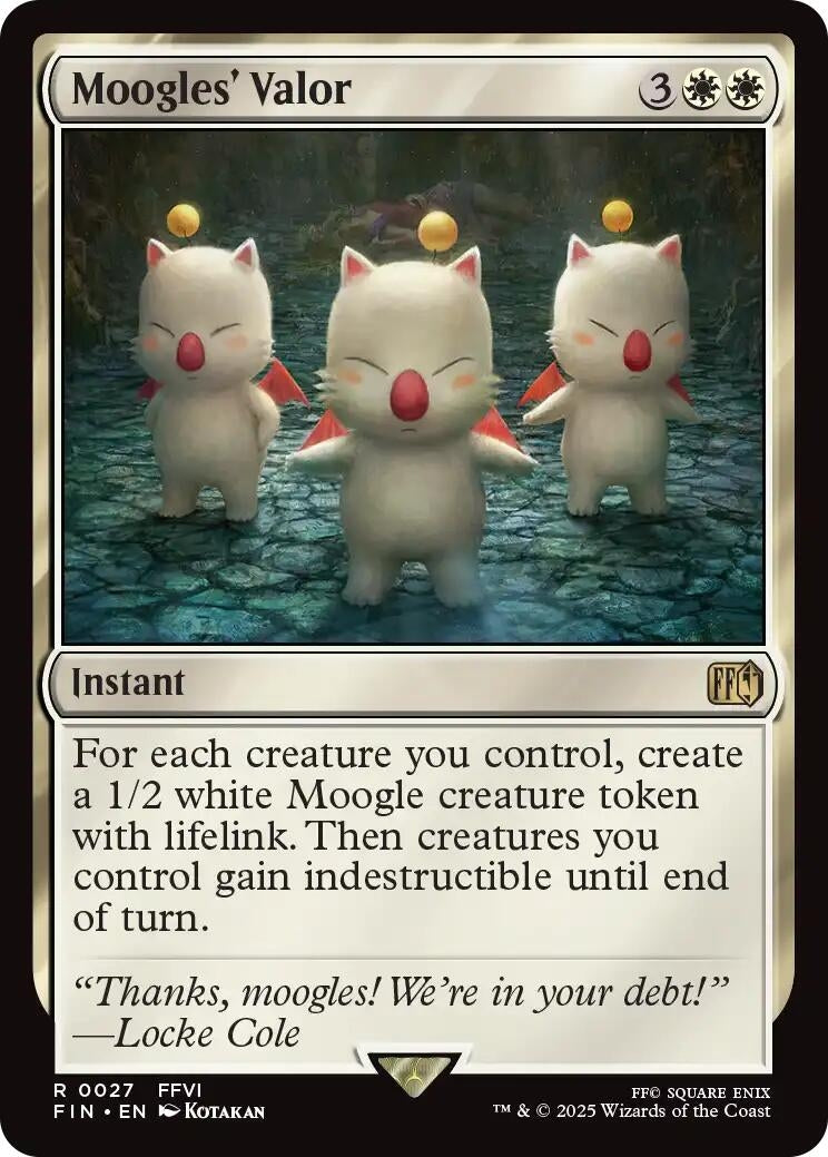 Moogles' Valor (27) [FINAL FANTASY]