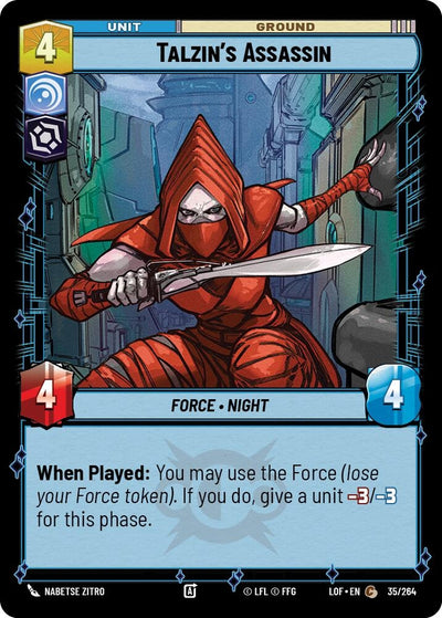 Talzin's Assassin (035/264) [Legends of the Force]