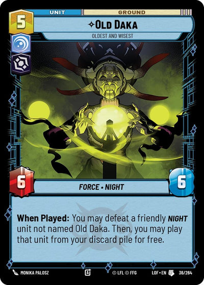 Old Daka - Oldest and Wisest (036/264) [Legends of the Force]