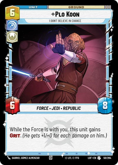 Plo Koon - I Don't Believe in Chance (050/264) (LOF)