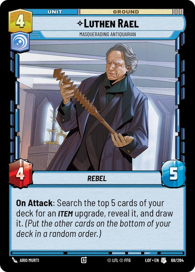 Luthen Rael - Masquerading Antiquarian (068/264) [Legends of the Force]