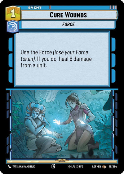 Cure Wounds (075/264) [Legends of the Force]