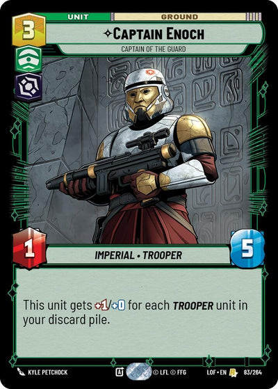 Captain Enoch - Captain of the Guard (083/264) [Legends of the Force]