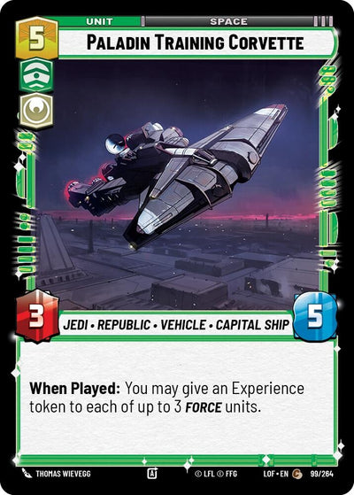 Paladin Training Corvette (099/264) [Legends of the Force]