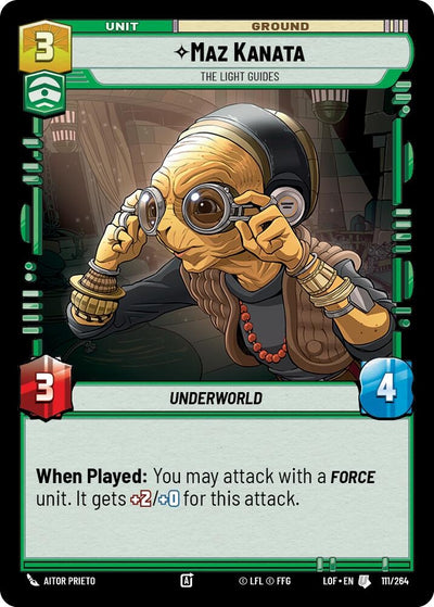 Maz Kanata - The Light Guides (111/264) [Legends of the Force]