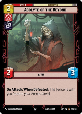 Acolyte of the Beyond (129/264) [Legends of the Force]