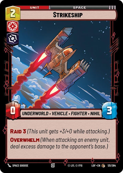 Strikeship (131/264) [Legends of the Force]