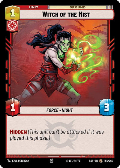 Witch of the Mist (154/264) [Legends of the Force]