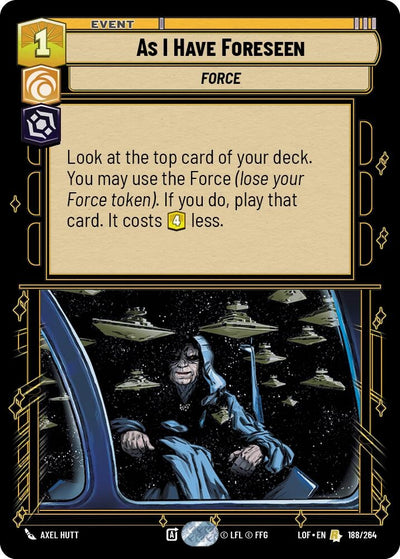 As I Have Foreseen (188/264) [Legends of the Force]