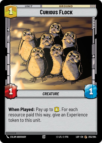 Curious Flock (255/264) [Legends of the Force]