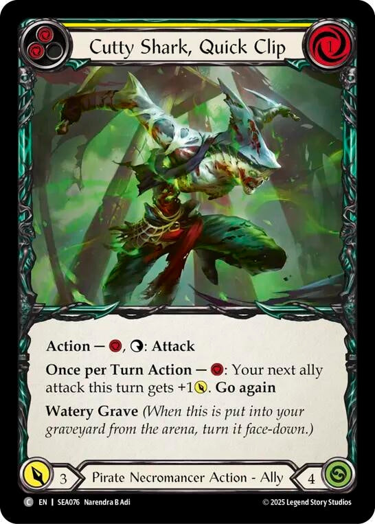 Image for Cutty Shark, Quick Clip (SEA076) (High Seas) - Flesh and Blood TCG