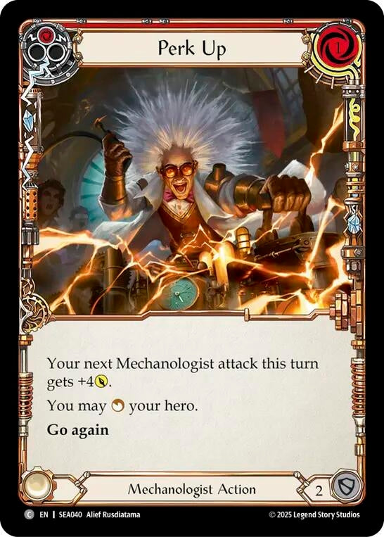 Image for Perk Up (SEA040) (High Seas) - Flesh and Blood TCG