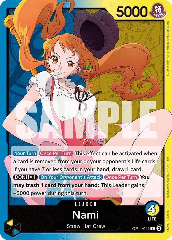 Nami (041) (OP11-041) (A Fist of Divine Speed)