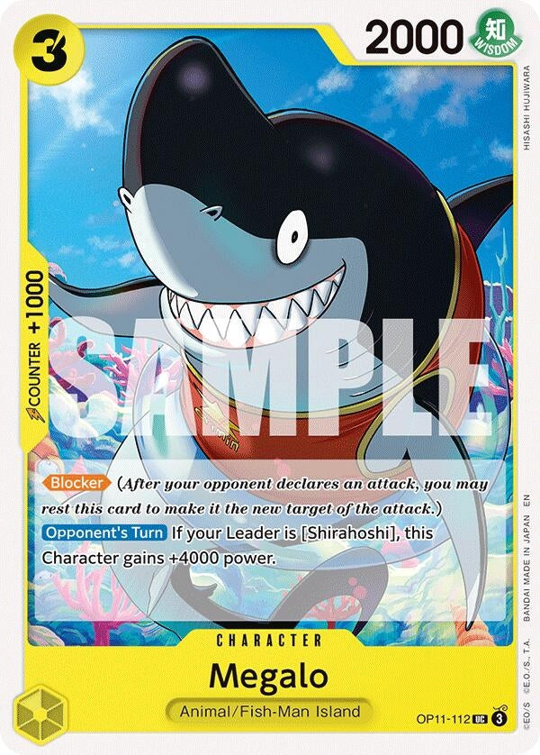 Megalo (OP11-112) (A Fist of Divine Speed)