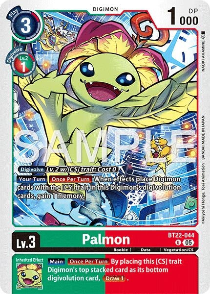 Palmon (BT22-044 U) (Cyber Eden)