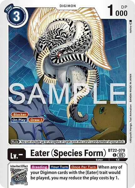 Eater (Species Form) (BT22-079 C) (Cyber Eden)