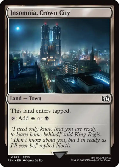 Insomnia, Crown City (282) [FINAL FANTASY]