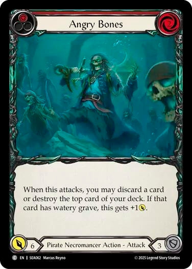 Angry Bones (Red) (SEA062) (High Seas)