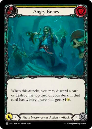 Angry Bones (Yellow) (SEA063) (High Seas)