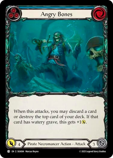 Angry Bones (Blue) (SEA064) (High Seas)