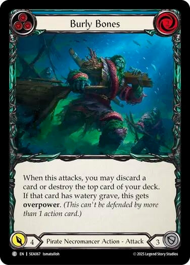 Burly Bones (Blue) (SEA067) (High Seas)