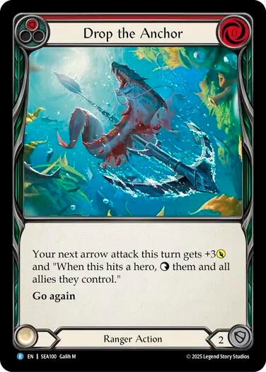 Image for Drop the Anchor (SEA100) (High Seas) - Flesh and Blood TCG