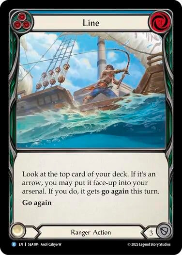 Image for Line (SEA104) (High Seas) - Flesh and Blood TCG