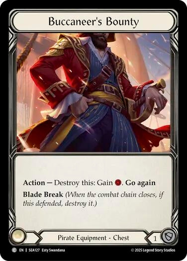 Image for Buccaneer's Bounty (SEA127) (High Seas) - Flesh and Blood TCG