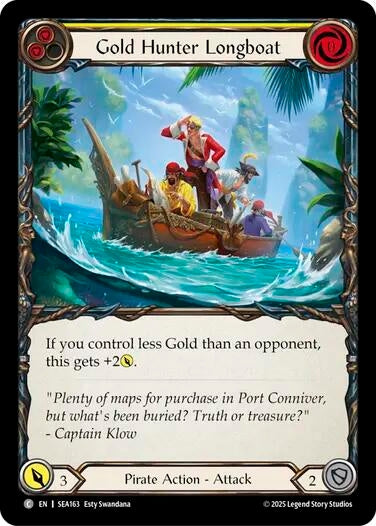 Gold Hunter Longboat (SEA163) (High Seas)