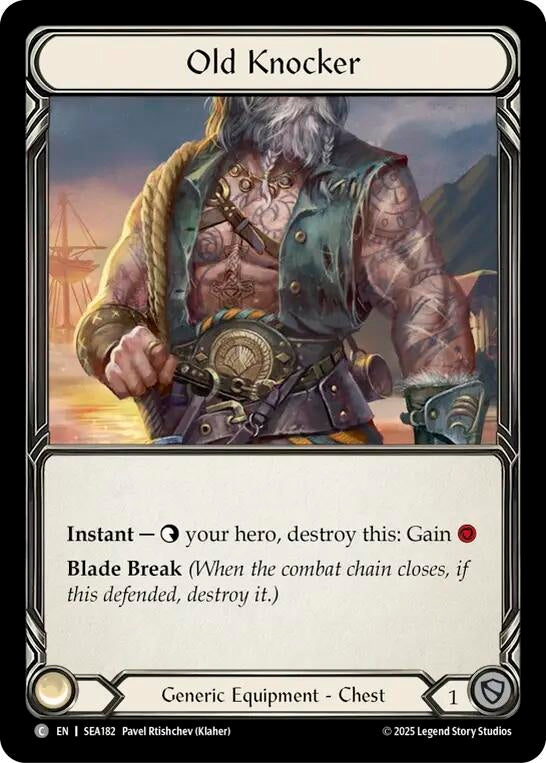 Image for Old Knocker (SEA182) (High Seas) - Flesh and Blood TCG