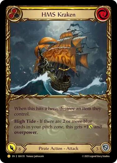 HMS Kraken (Treasure) (SEA135) (High Seas)