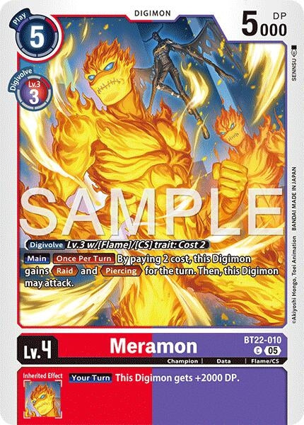 Meramon (BT22-010 C) (Cyber Eden)
