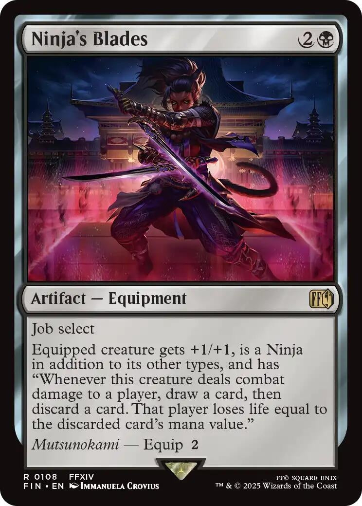 Ninja's Blades (108) [FINAL FANTASY]