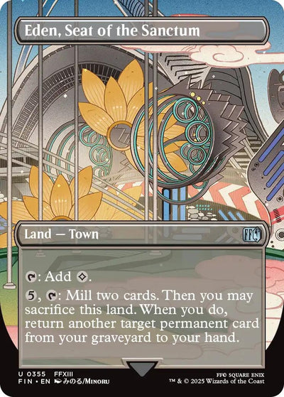 Eden, Seat of the Sanctum (Borderless) (355) (FINAL FANTASY)