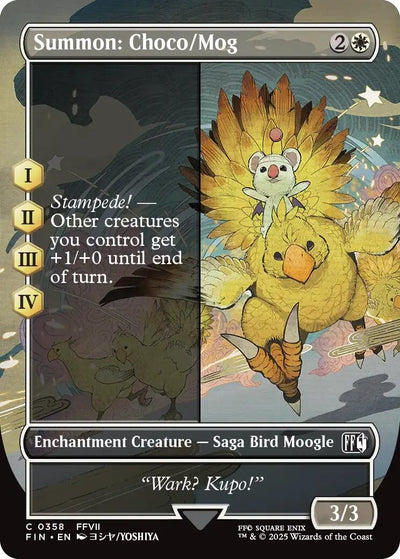 Summon: Choco/Mog (Borderless) (358) (FINAL FANTASY)