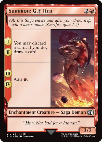 Summon: G.F. Ifrit (163) [FINAL FANTASY]