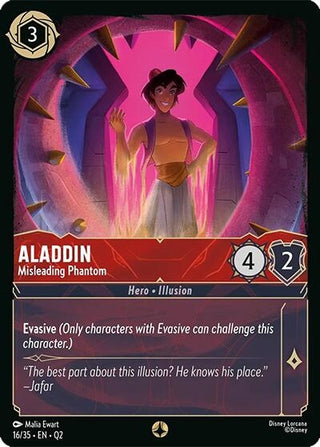 Image for Aladdin - Misleading Phantom (16/35) [Illumineer's Quest: Palace Heist] - Disney Lorcana