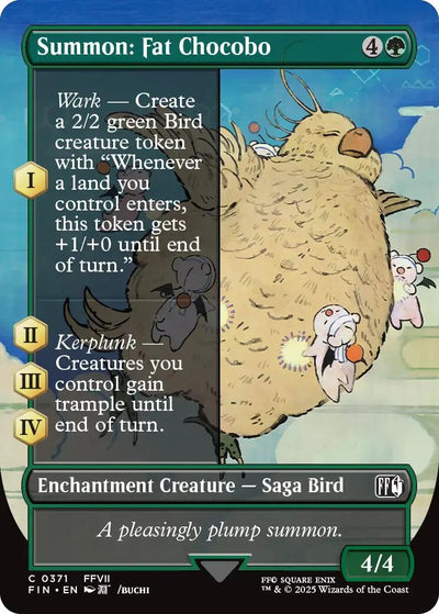 Summon: Fat Chocobo (Borderless) (371) (FINAL FANTASY)