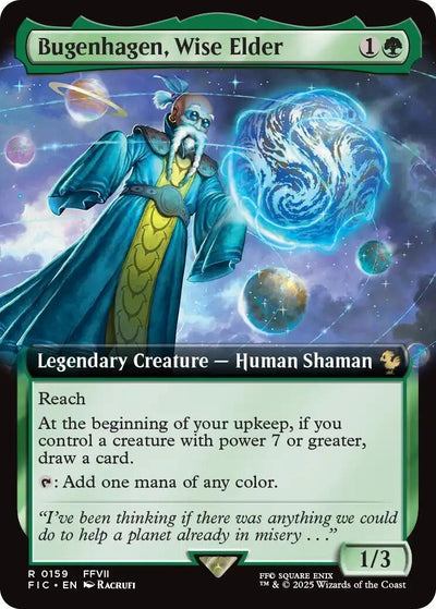 Bugenhagen, Wise Elder (Extended Art) (159) (Commander: FINAL FANTASY)