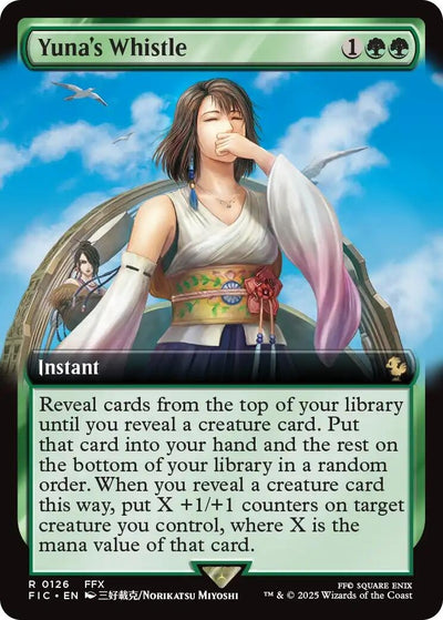 Yuna's Whistle (Extended Art) (126) (Commander: FINAL FANTASY)
