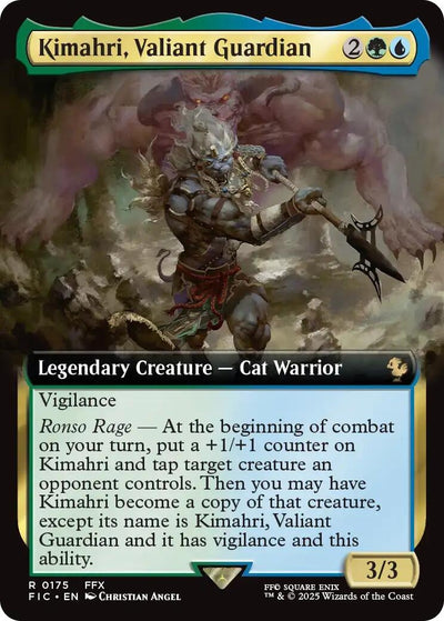 Kimahri, Valiant Guardian (Extended Art) (175) (Commander: FINAL FANTASY)