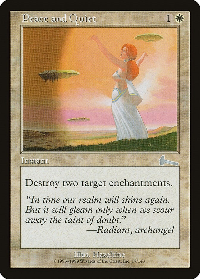 Peace and Quiet (17) [ULG] - MTG Single