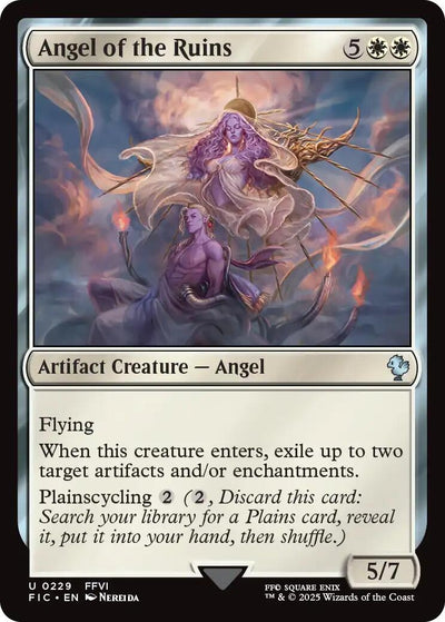 Angel of the Ruins (Surge Foil) (229) (Commander: FINAL FANTASY)
