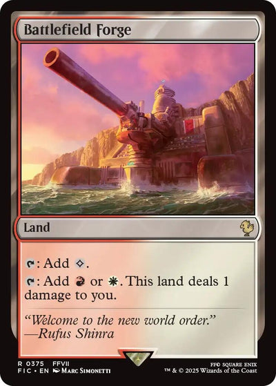 Battlefield Forge (Surge Foil) (375) (Commander: FINAL FANTASY)