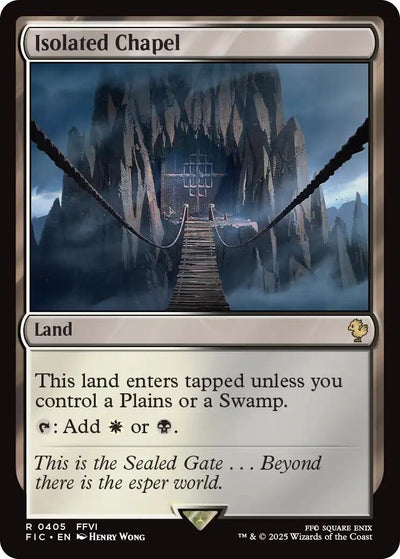 Isolated Chapel (Surge Foil) (405) (Commander: FINAL FANTASY)