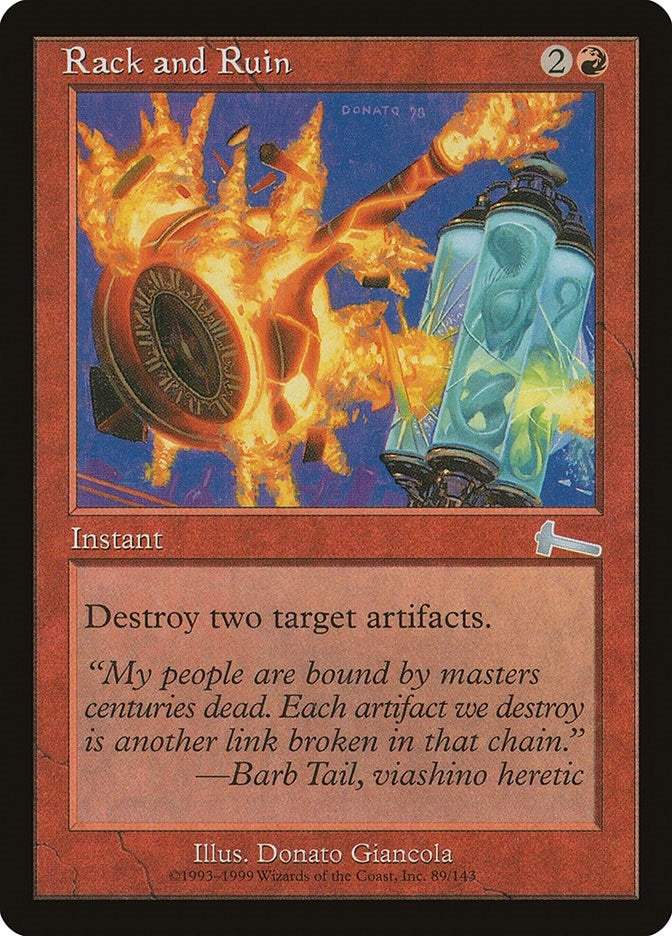 Rack and Ruin (89) [ULG] - MTG Single