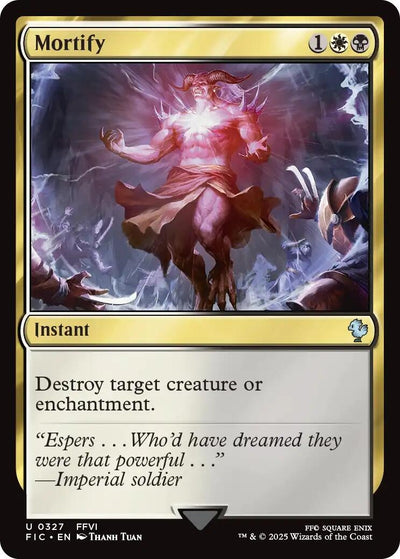 Mortify (Surge Foil) (327) (Commander: FINAL FANTASY)