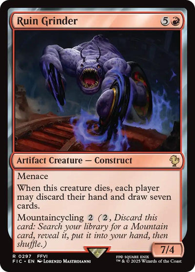 Ruin Grinder (Surge Foil) (297) (Commander: FINAL FANTASY)