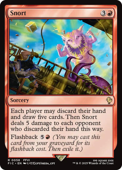 Snort (Surge Foil) (58) (Commander: FINAL FANTASY)