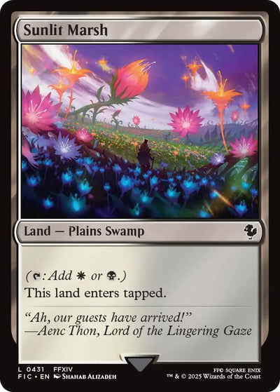 Sunlit Marsh (Surge Foil) (431) (Commander: FINAL FANTASY)